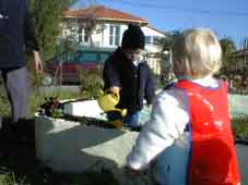 Atelier jardinage - novembre 99